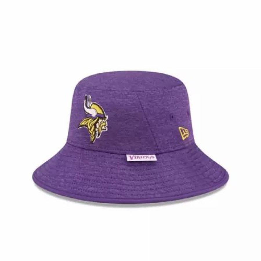 * New Era Minnesota Vikings Bucket Hat Purple Nfl Hats & Caps