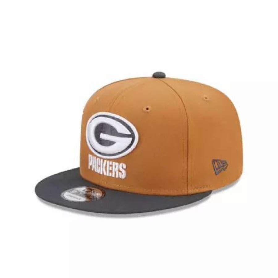 * New Era Green Bay Packers 2Tone 9Fifty Snapback Hat Bronze Nfl Hats & Caps