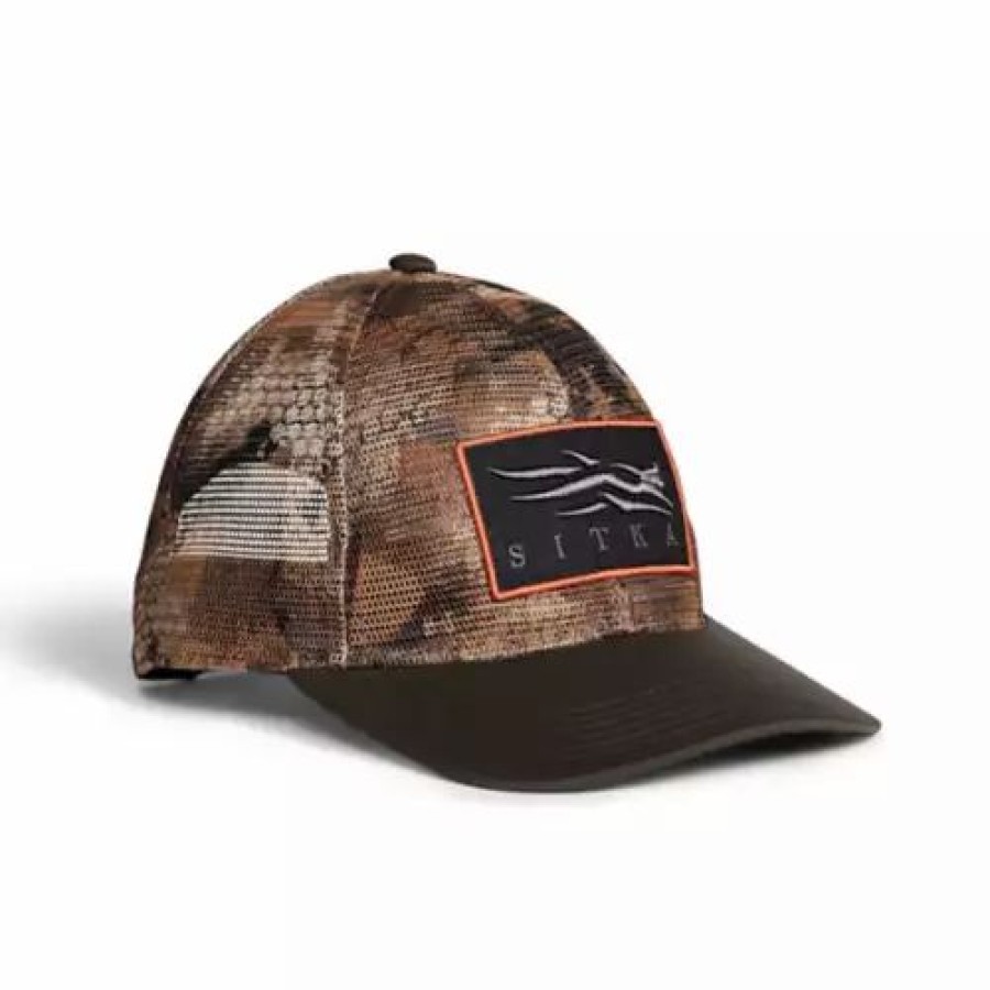 * Men'S Sitka Icon Optifade Mesh Mid Pro Trucker Adjustable Hat Hats & Caps