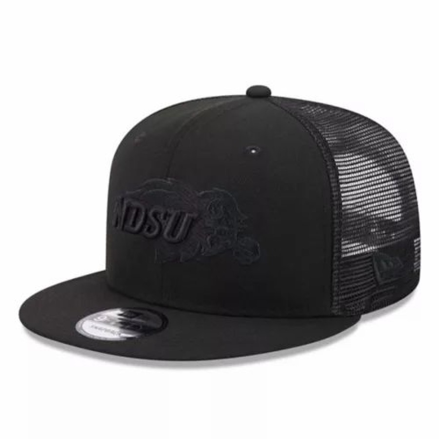 * New Era North Dakota State Bison Classic Trucker Hat Black College Hats & Caps