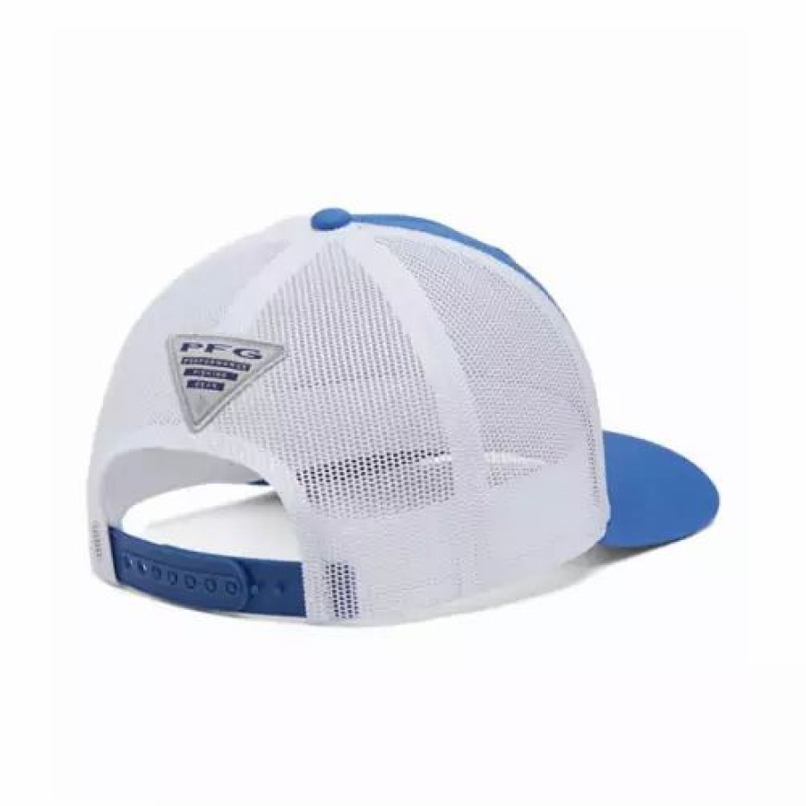 * Adult Columbia Pfg Mesh Fish Flag Snapback Hat Hats & Caps