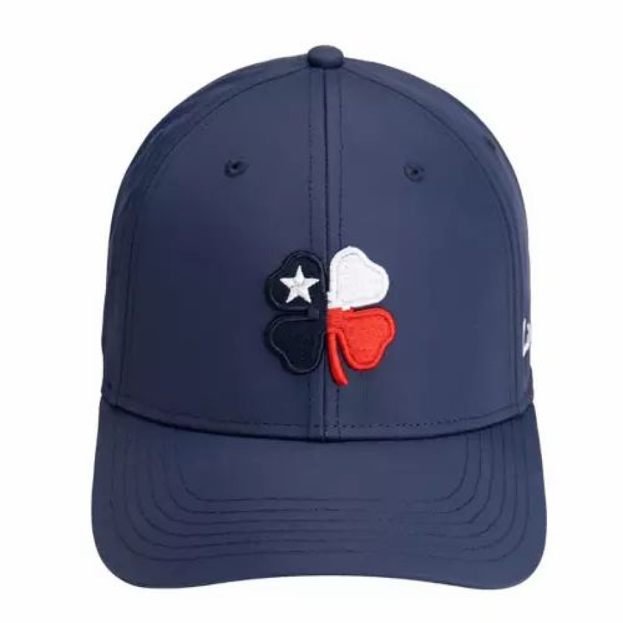 * Men'S Black Clover Texas Classic Golf Snapback Hat Navy Hats & Caps