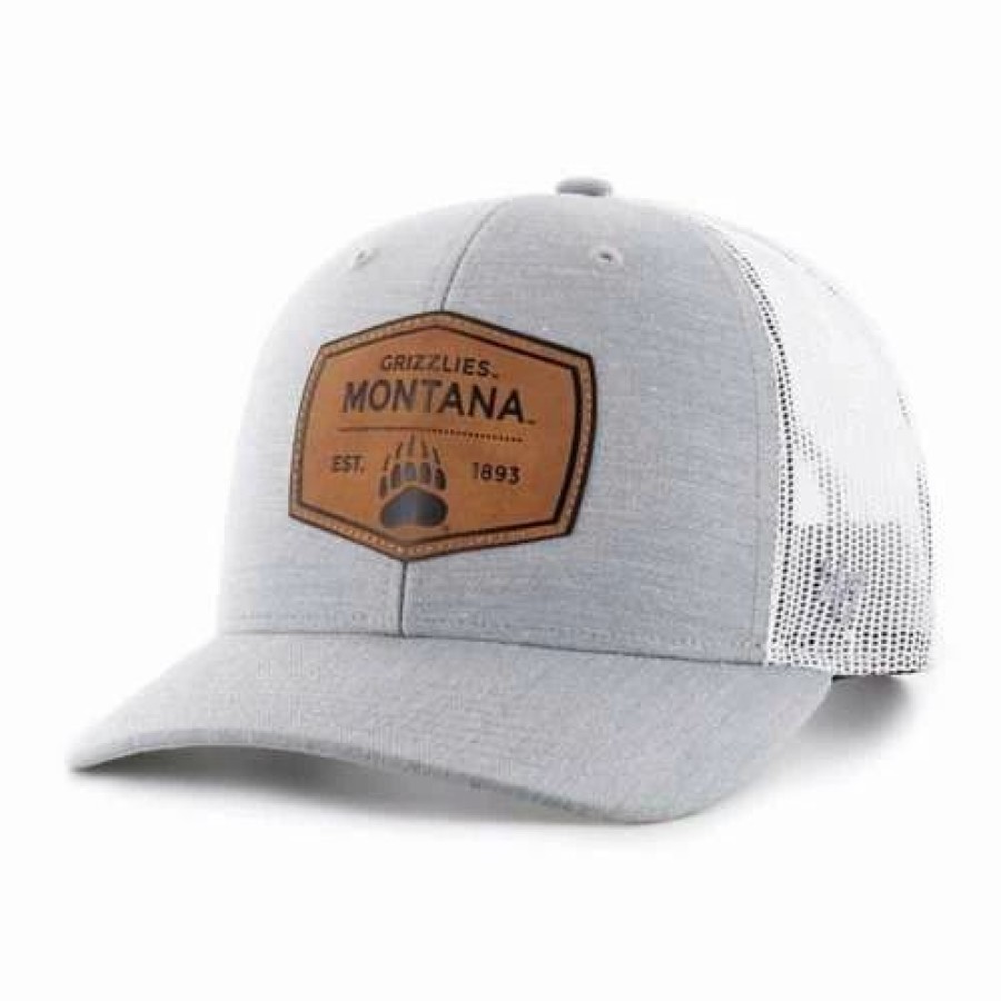 * 47 Brand 47 Brand Montana Grizzlies Tanyard Truck Hat Grey College Hats & Caps