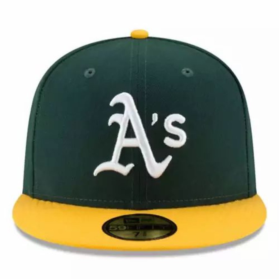 * New Era Oakland Athletics Dual Color On Field Hat Green Mlb Hats & Caps