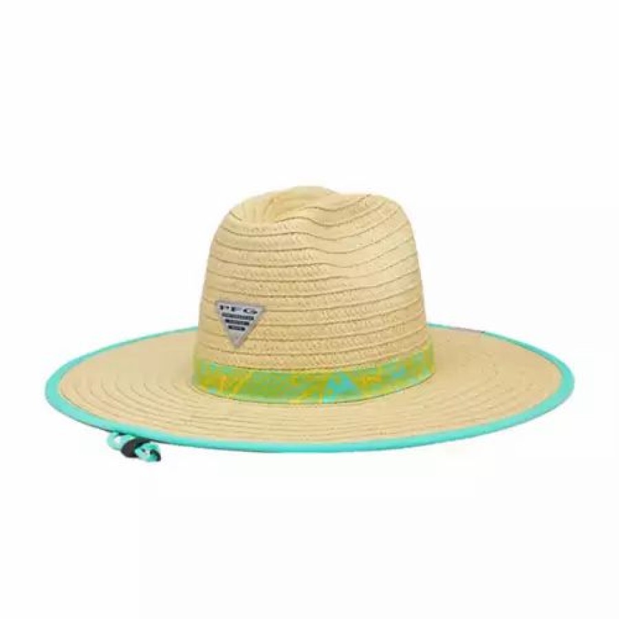 * Women'S Columbia Pfg Baha Straw Sun Hat Hats & Caps