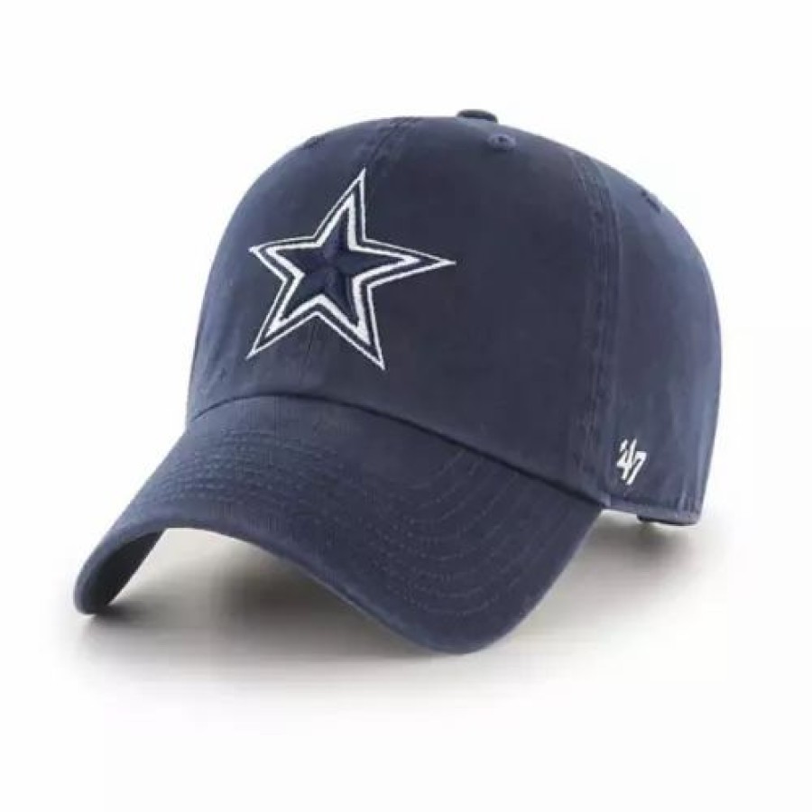 * 47 Brand 47 Brand Dallas Cowboys Cleanup Hat Navy Nfl Hats & Caps