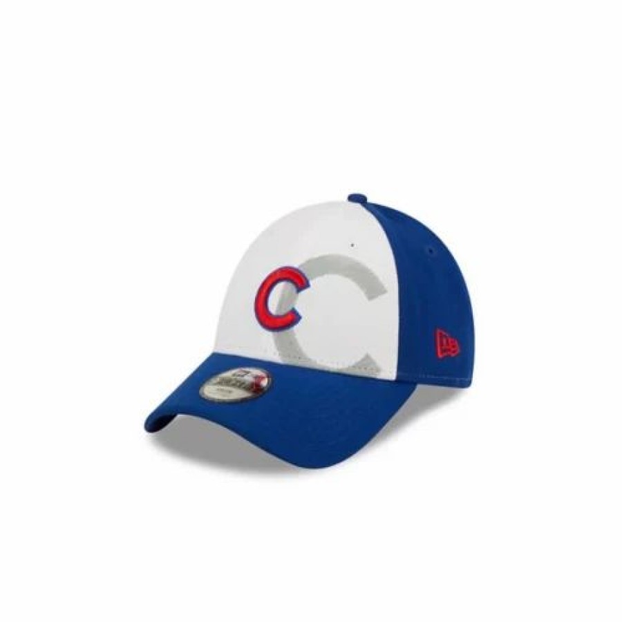 * New Era Toddler Chicago Cubs Sketch 9Forty Adjustable Hat Blue Mlb Hats & Caps