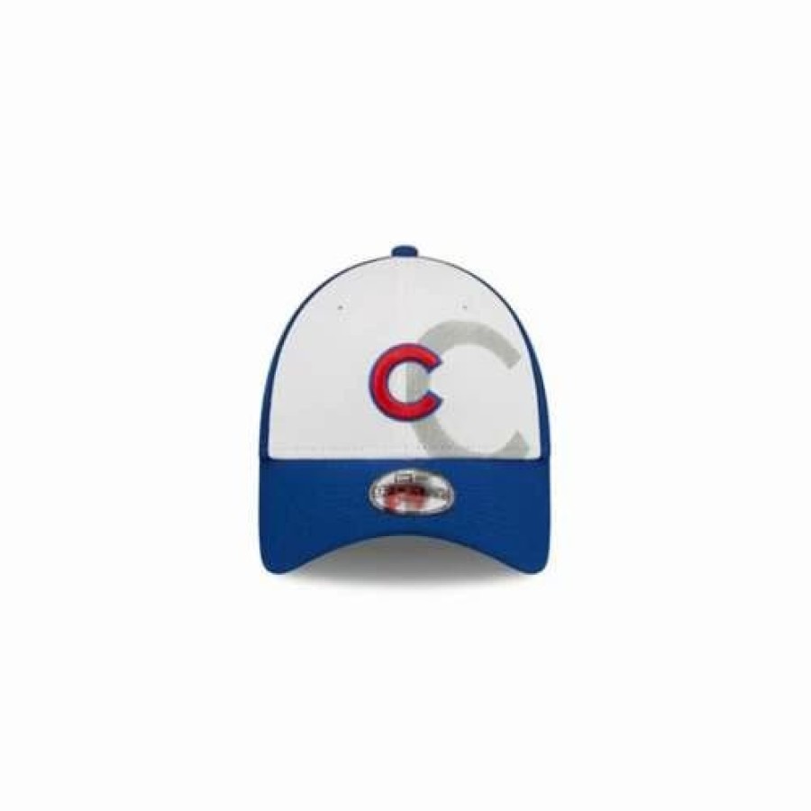 * New Era Toddler Chicago Cubs Sketch 9Forty Adjustable Hat Blue Mlb Hats & Caps