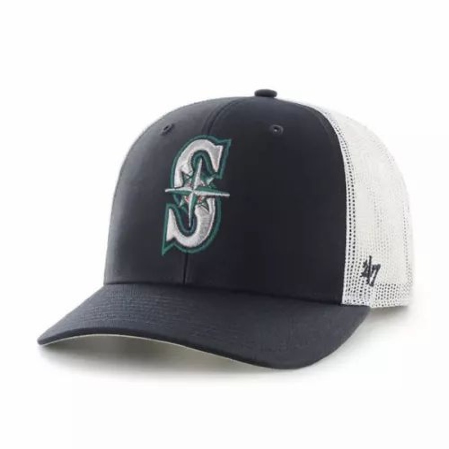 * 47 Brand 47 Brand Seattle Mariners Trucker Hat Navy Mlb Hats & Caps