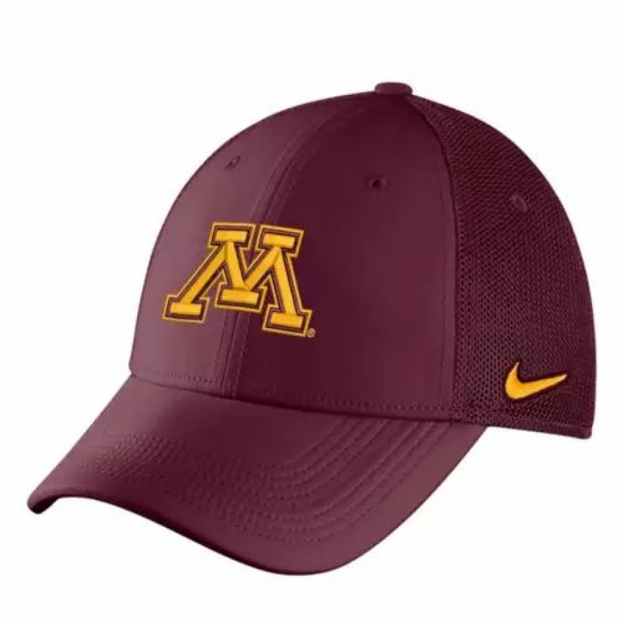 * Nike Minnesota Golden Gophers Legacy 91 Mesh Hat Maroon College Hats & Caps