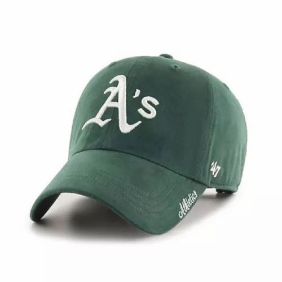 * 47 Brand 47 Brand Oakland Athletics Clean Up Adjustable Hat Green Mlb Hats & Caps