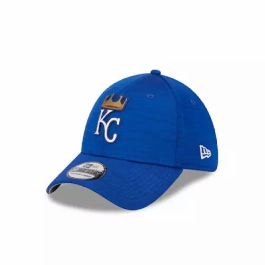 * New Era Kansas City S 2023 Clubhouse Alternate 39Thirty Stretch Fit Hat Royal Mlb Hats & Caps