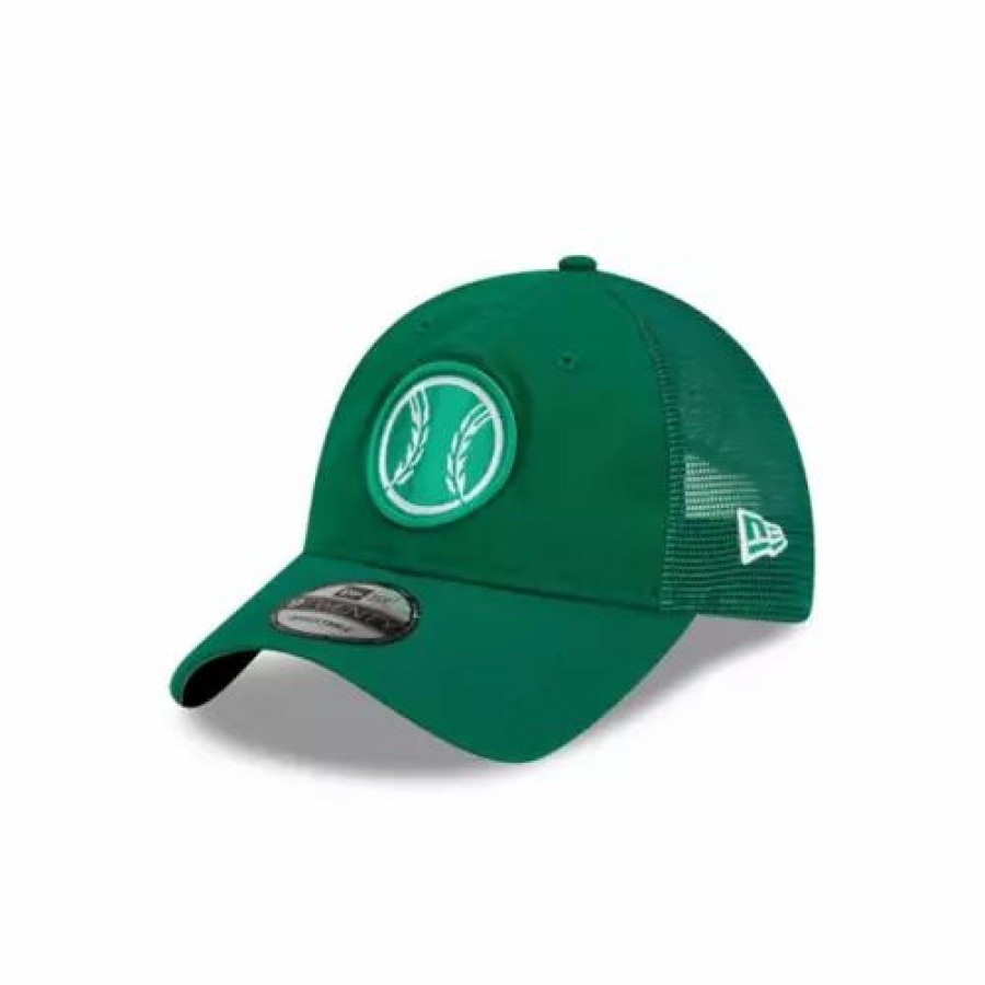 * New Era Milwaukee Brewers St. Patricks Day 9Twenty Adjustable Hat Green Mlb Hats & Caps