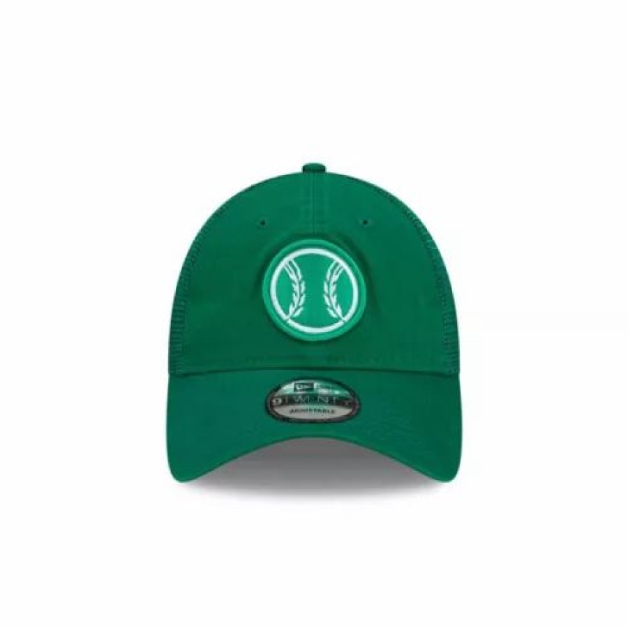 * New Era Milwaukee Brewers St. Patricks Day 9Twenty Adjustable Hat Green Mlb Hats & Caps