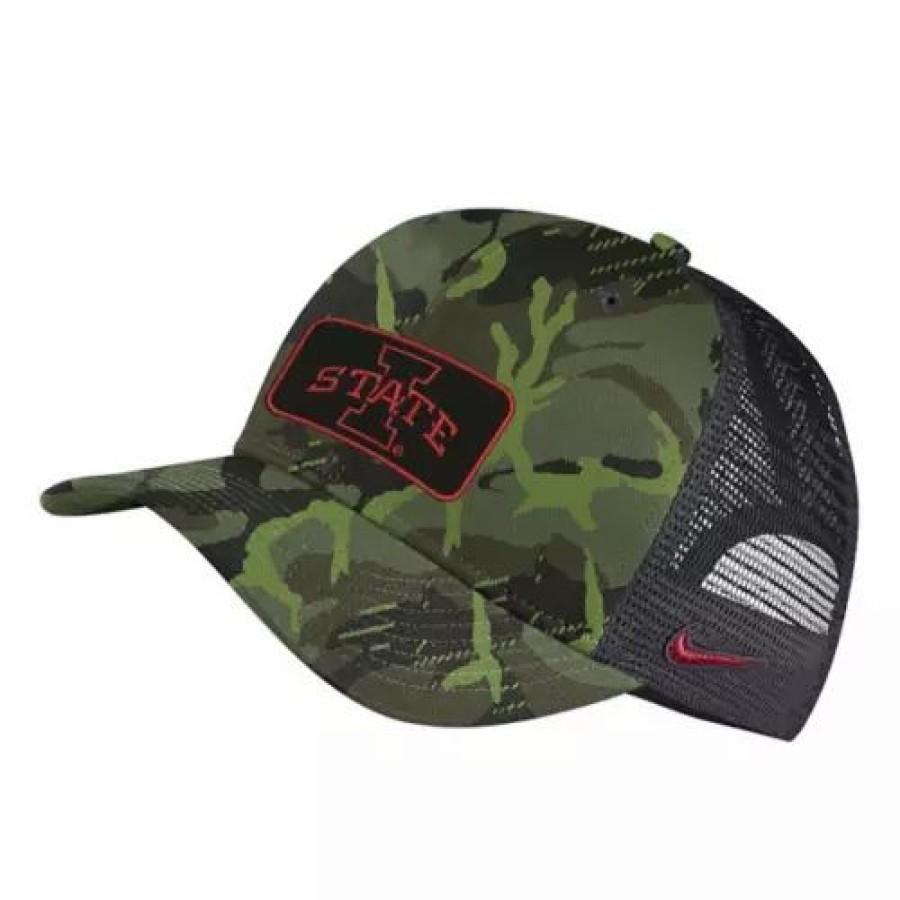 * Nike Iowa State Cyclones Military Hat Camo College Hats & Caps