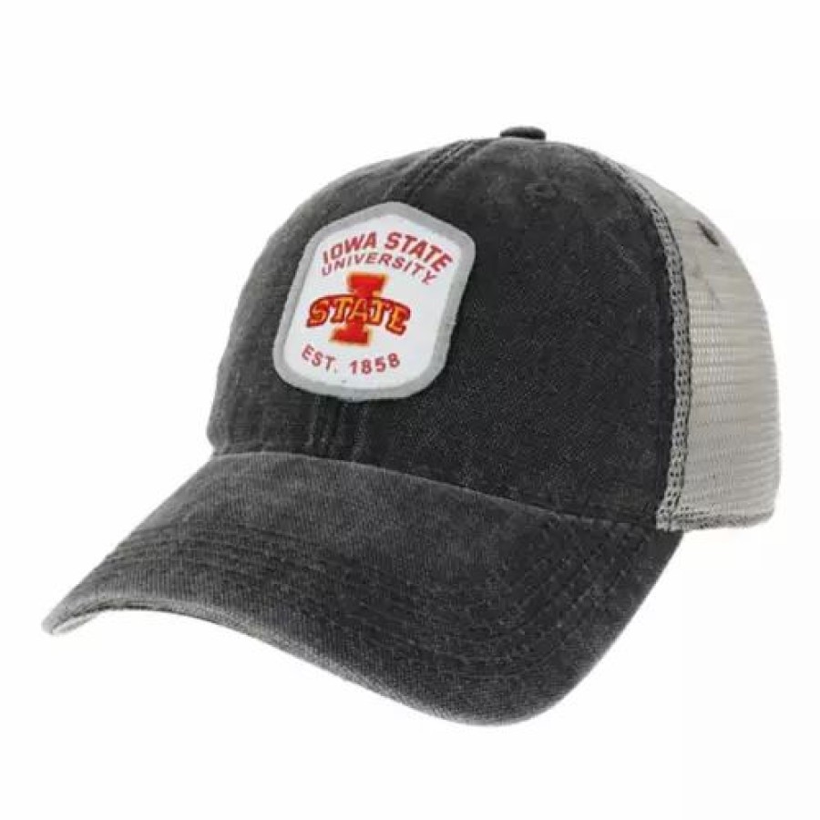 * Legacy Athletic Iowa State Cyclones Splitter Hat Black/Grey College Hats & Caps