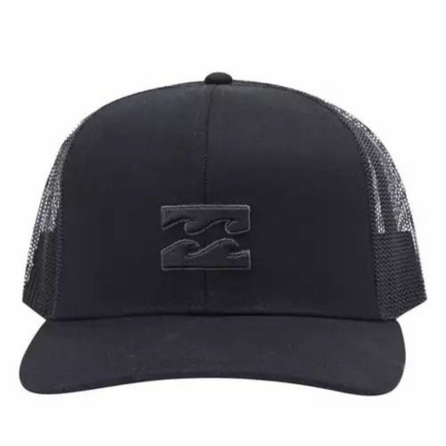 * Men'S Billabong All Day Trucker Snapback Hat Stealth Hats & Caps