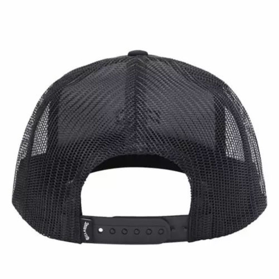 * Men'S Billabong All Day Trucker Snapback Hat Stealth Hats & Caps