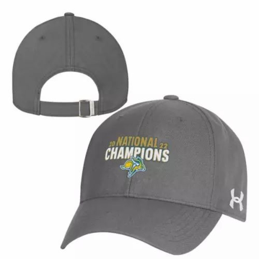 * Under Armour South Dakota State Jackrabbits Fcs National Champions Hat Graphite College Hats & Caps