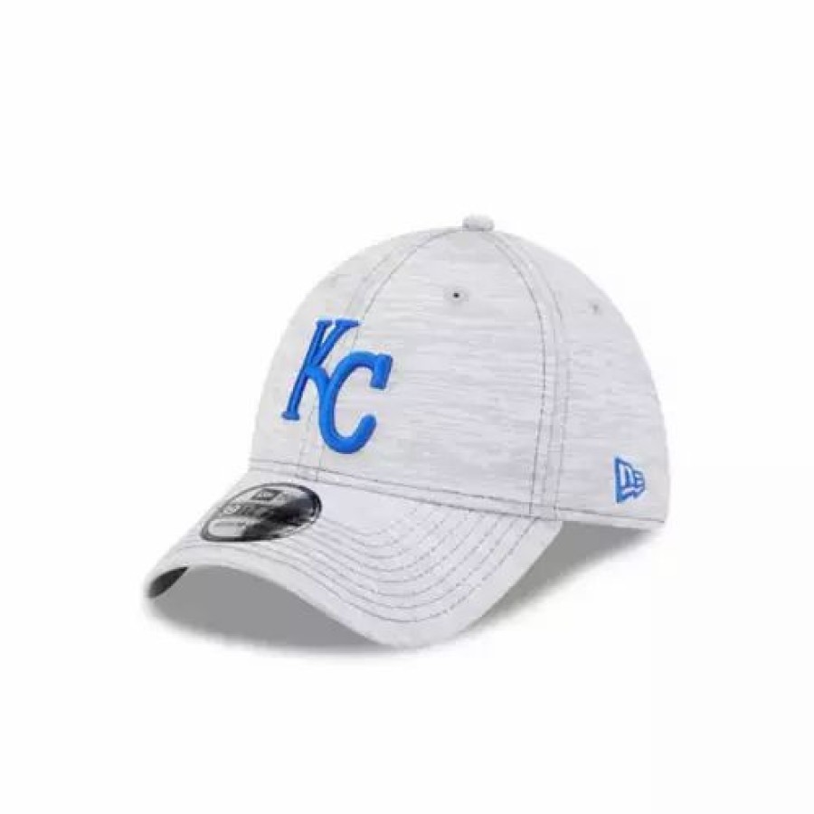 * New Era Kids' Kansas City Royals Speed 39Thirty Flex Fit Hat Grey Mlb Hats & Caps