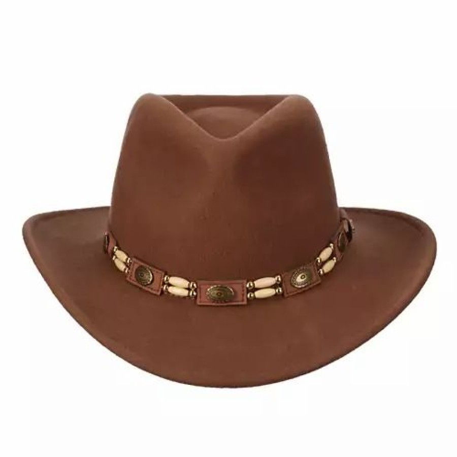 * Men'S Dorfman-Pacific Knoxville Outback Cowboy Hat Hats & Caps