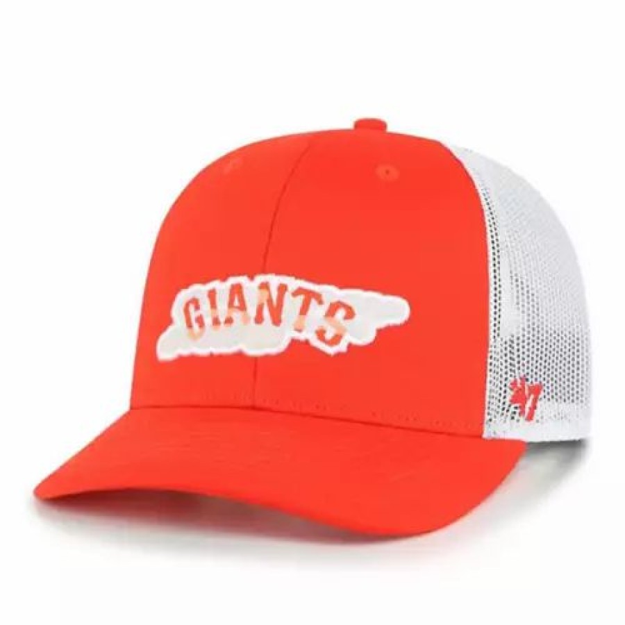 * 47 Brand 47 Brand San Francisco Giants City Connect Trucker Hat Orange Mlb Hats & Caps