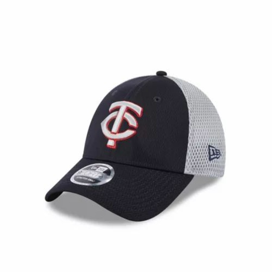 * New Era Minnesota Twins Outline 9Forty Adjustable Hat Navy Mlb Hats & Caps