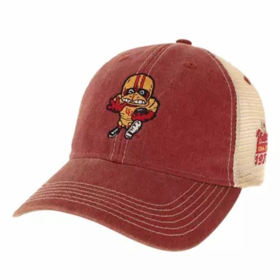 * Legacy Athletic Iowa State Cyclones Football Cy Hat Cardinal College Hats & Caps