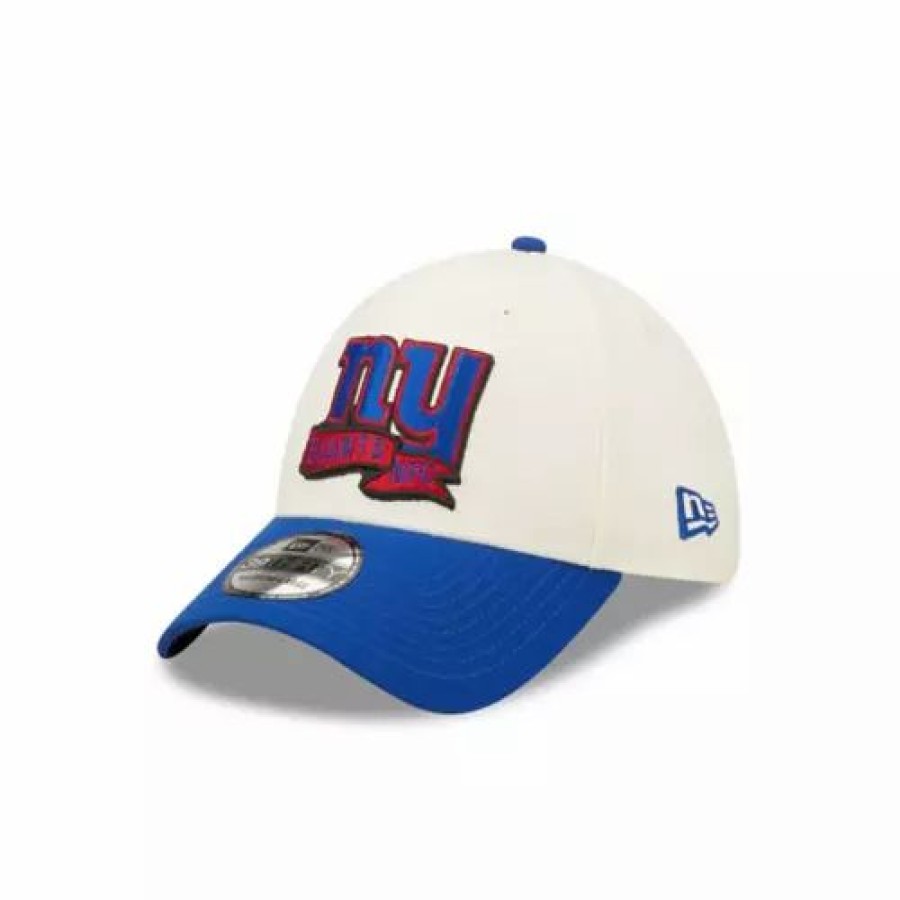 * New Era New York Giants 2022 Sideline 39Thirty Stretch Fit Hat Cream Nfl Hats & Caps