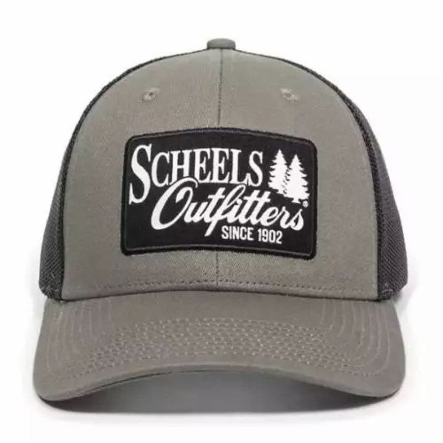 * Men'S Scheels Outfitters Patch Mesh Snapback Hat Hats & Caps