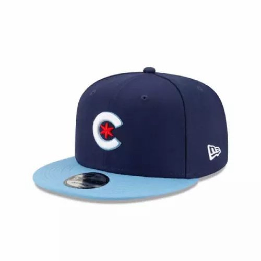 * New Era Kids' Chicago Cubs City Connect 9Fifty Snapback Hat Blue Mlb Hats & Caps