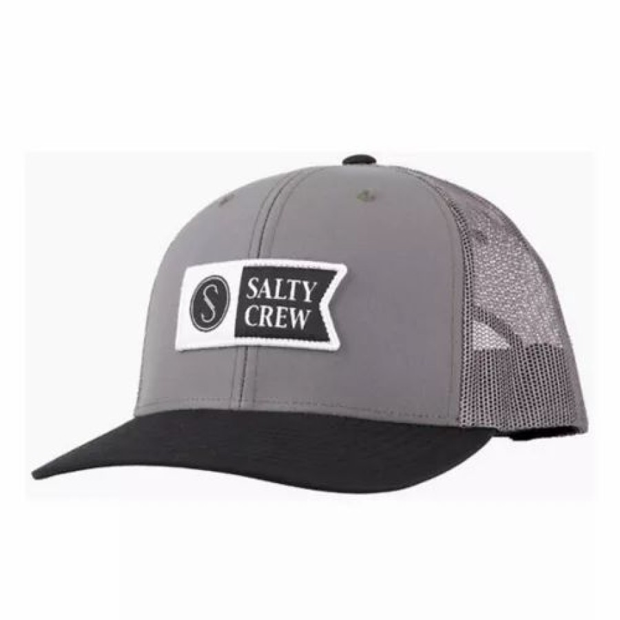 * Men'S Salty Crew Pinnacle 2 Retro Trucker Snapback Hat Hats & Caps