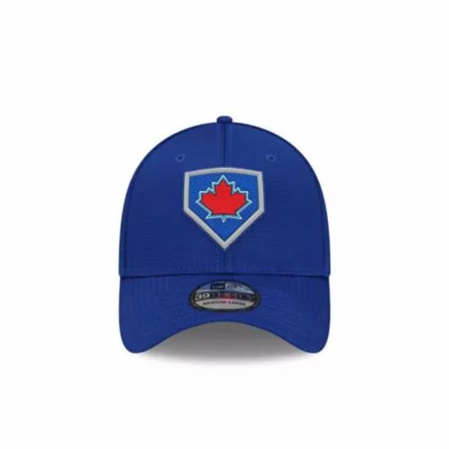 * New Era Toronto Blue Jays 2022 Clubhouse 39Thirty Stretch Fit Hat Royal Mlb Hats & Caps