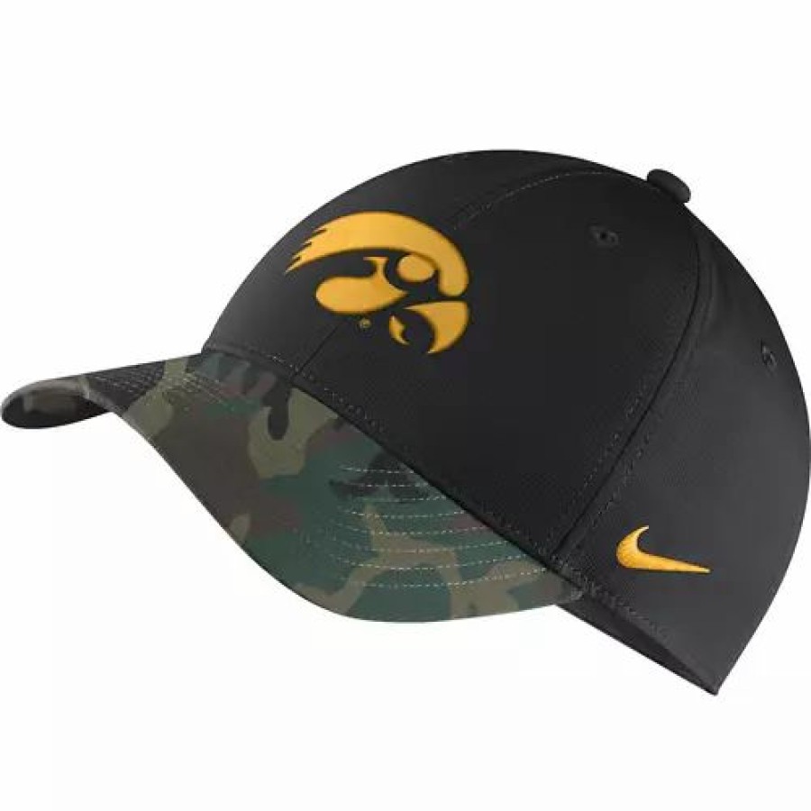 * Nike Iowa Hawkeyes Legacy '91 Military Hat Camo College Hats & Caps