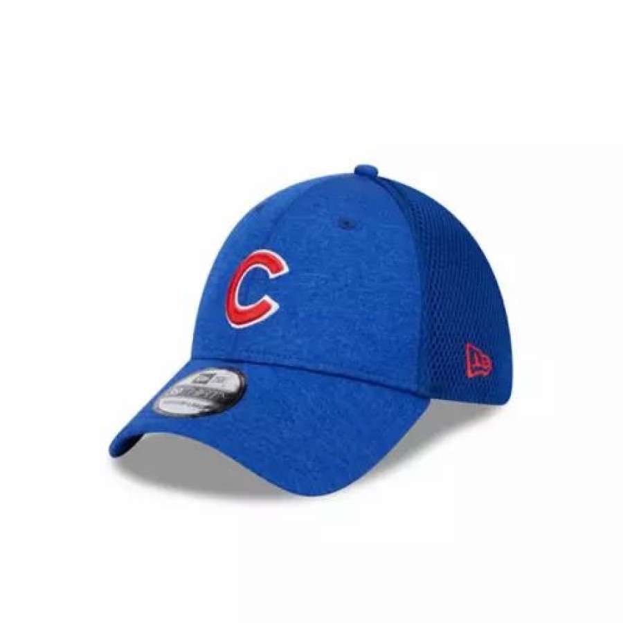 * New Era Chicago Cubs 2023 Stripe 39Thirty Stretch Fit Hat Royal Mlb Hats & Caps