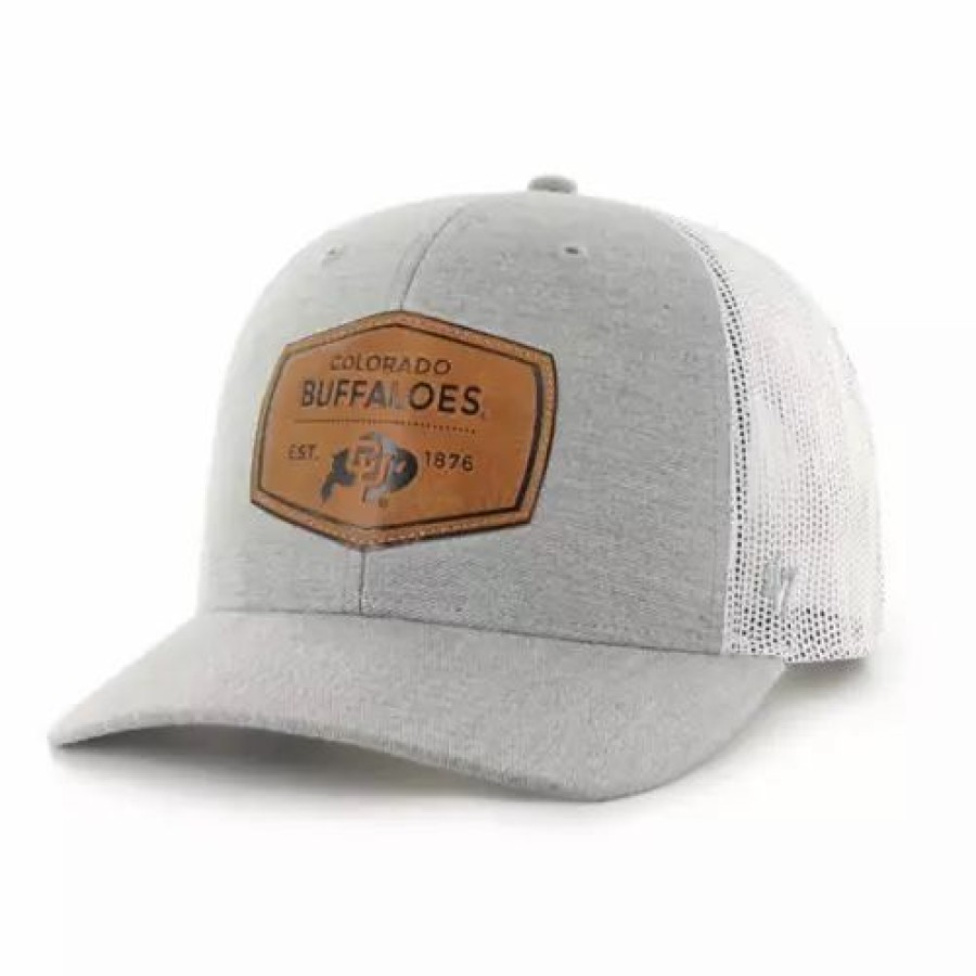 * 47 Brand 47 Brand Colorado Buffaloes Tanyard Truck Hat Grey Heather College Hats & Caps