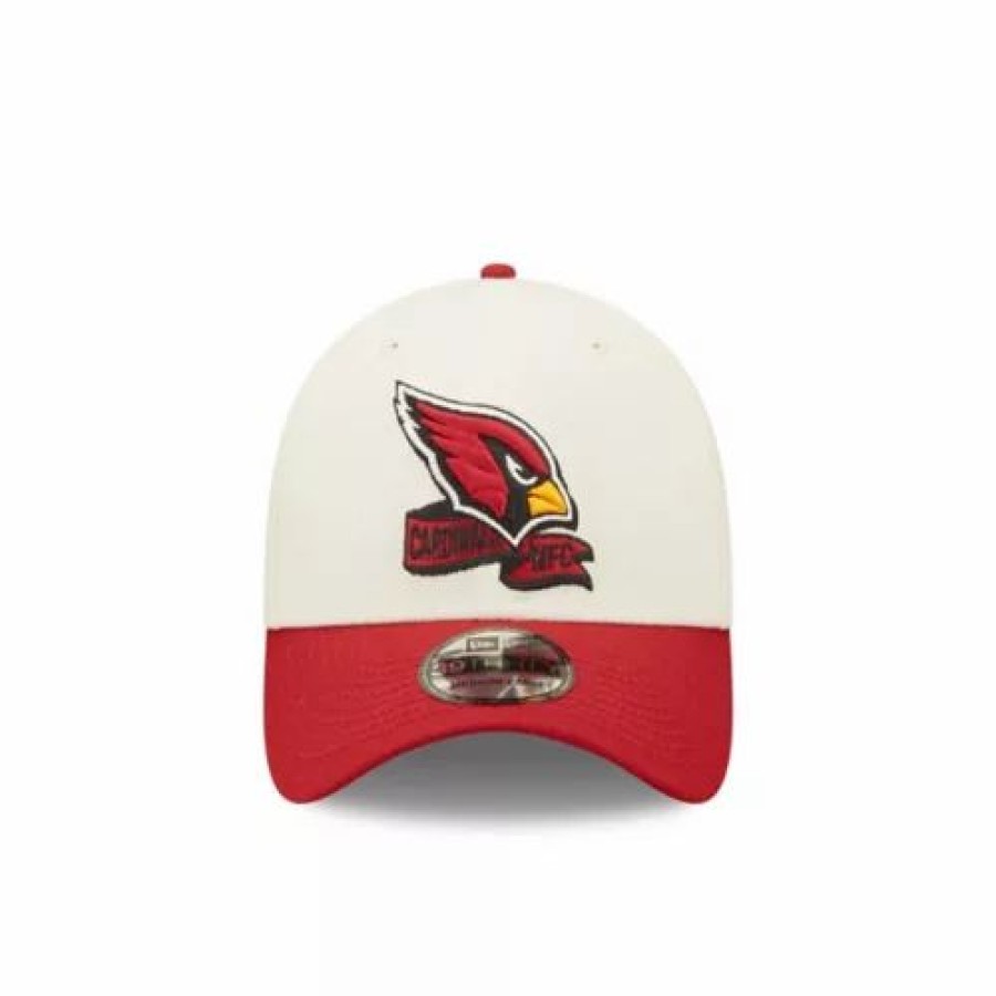 * New Era Arizona Cardinals 2022 Sideline 39Thirty Stretch Fit Hat Cream Nfl Hats & Caps