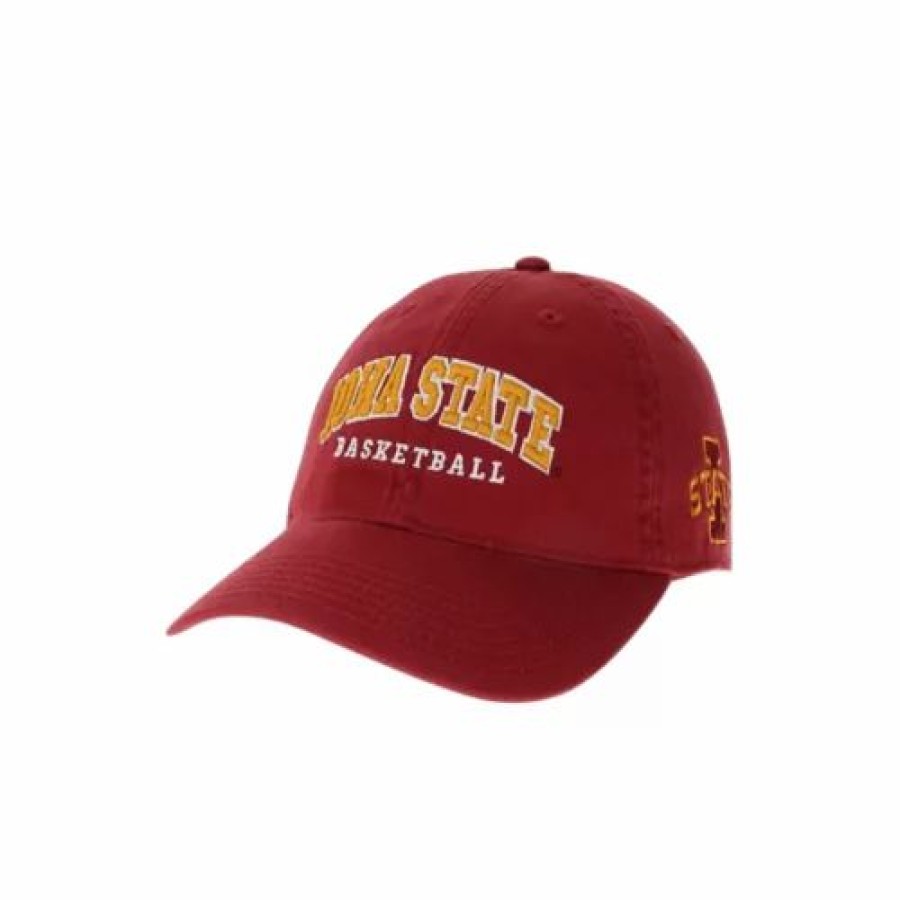 * Legacy Athletic Iowa State Cyclones Old Sport Basketball Hat Cardinal College Hats & Caps