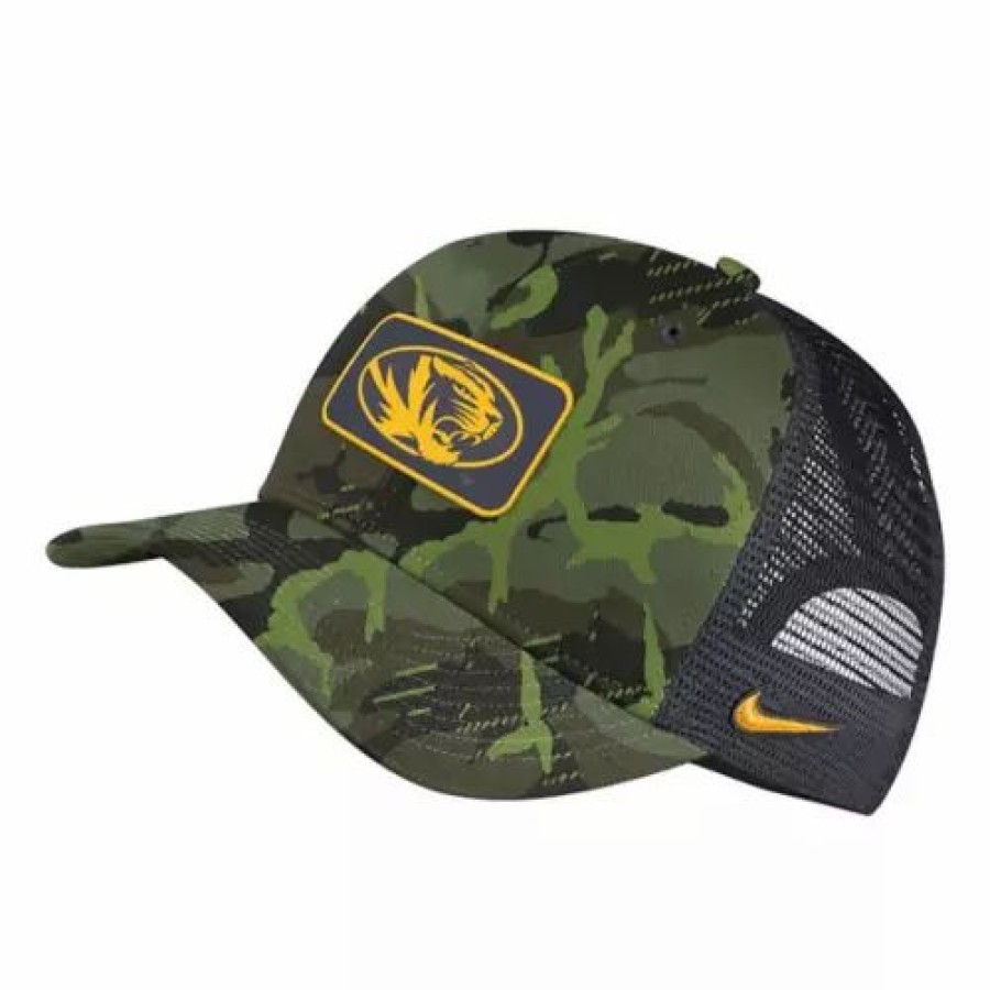 * Nike Missouri Tigers Military Hat Camo College Hats & Caps