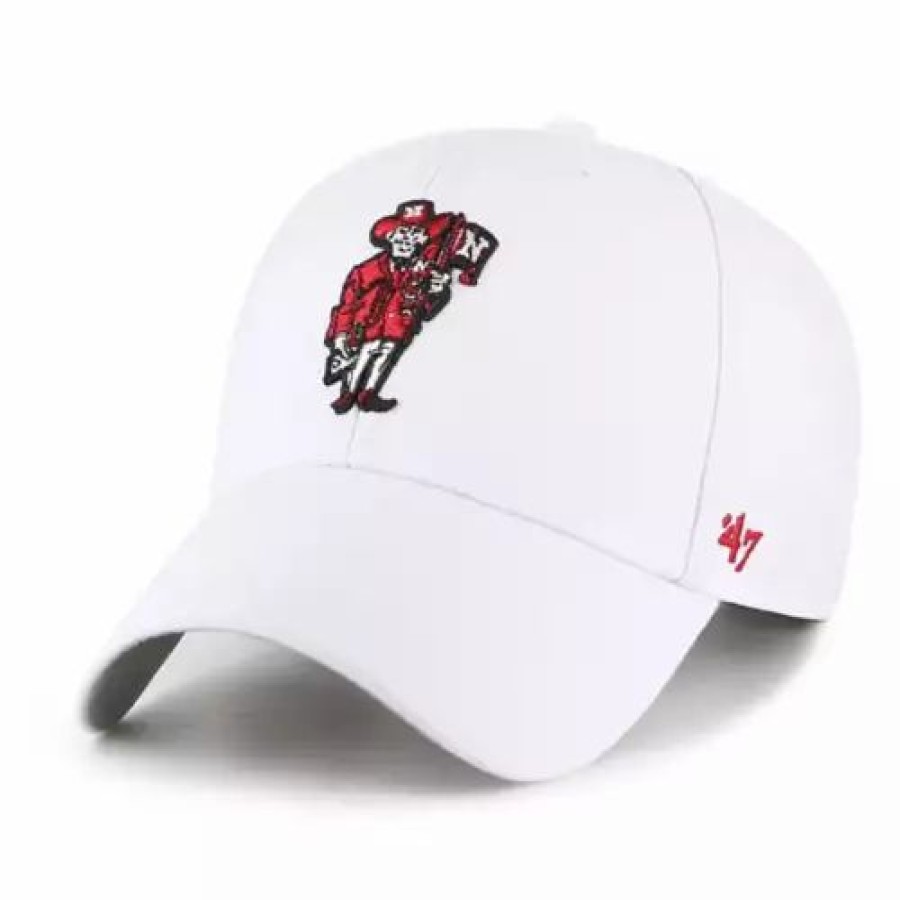 * 47 Brand 47 Brand Nebraska Cornhuskers Mvp Herbie Hat White College Hats & Caps