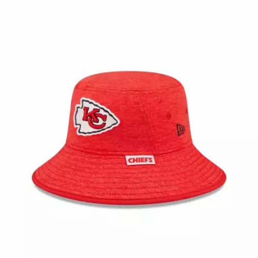 * New Era Kansas City Chiefs Team Bucket Hat Red Nfl Hats & Caps