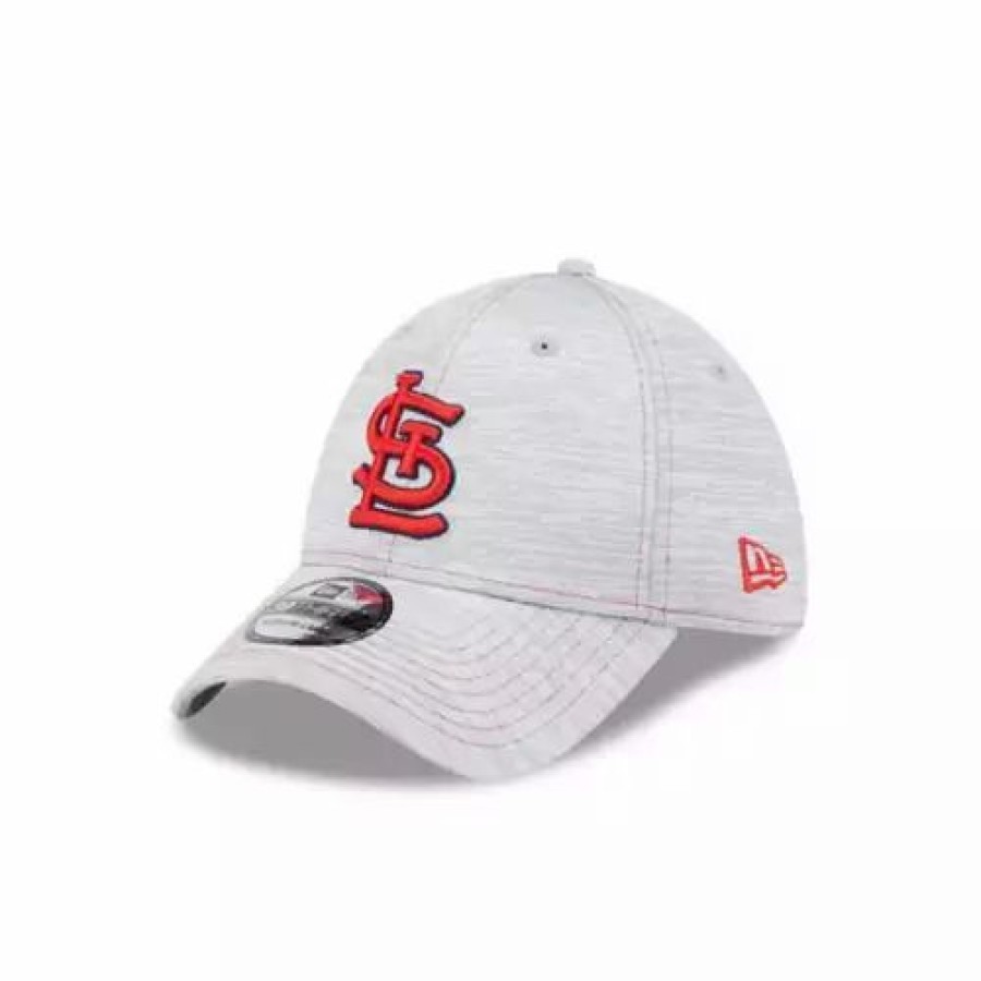 * New Era Kids' St. Louis Cardinals Speed 39Thirty Flex Fit Hat Heather Mlb Hats & Caps