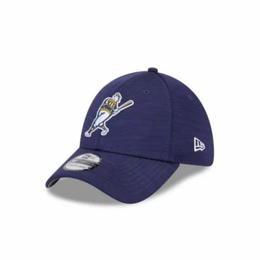 * New Era Milwaukee Brewers 2023 Clubhouse 39Thirty Stretch Fit Hat Mlb Hats & Caps