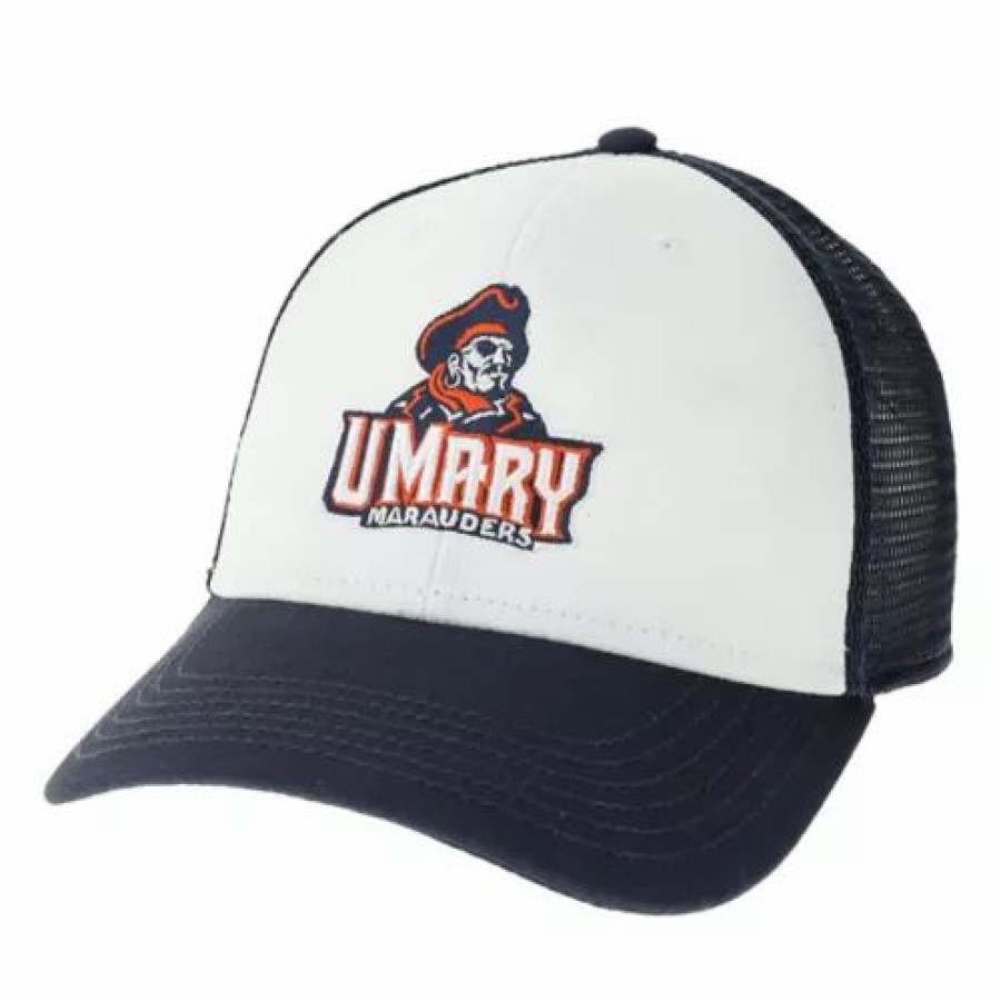 * Legacy Umary Marauders Low Row Hat White/Navy College Hats & Caps