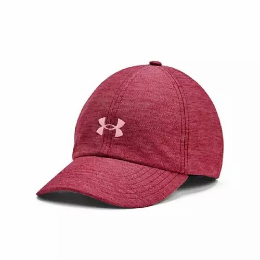 * Women'S Under Armour Play Up Heathered Adjustable Hat Pink Hats & Caps