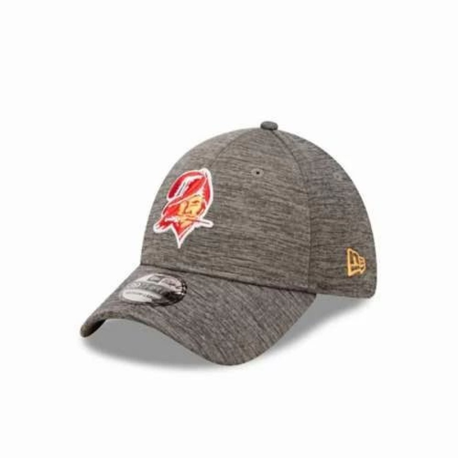 * New Era Tampa Bay Buccaneers Essential 39Thirty Flex Fit Hat Grey Heather Nfl Hats & Caps