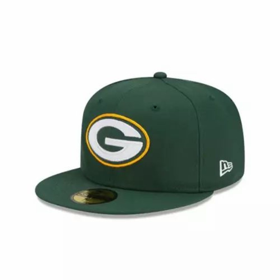 * New Era Bay Packers Super Bowl Xxxi Patch 59Fifty Fitted Hat Green Nfl Hats & Caps