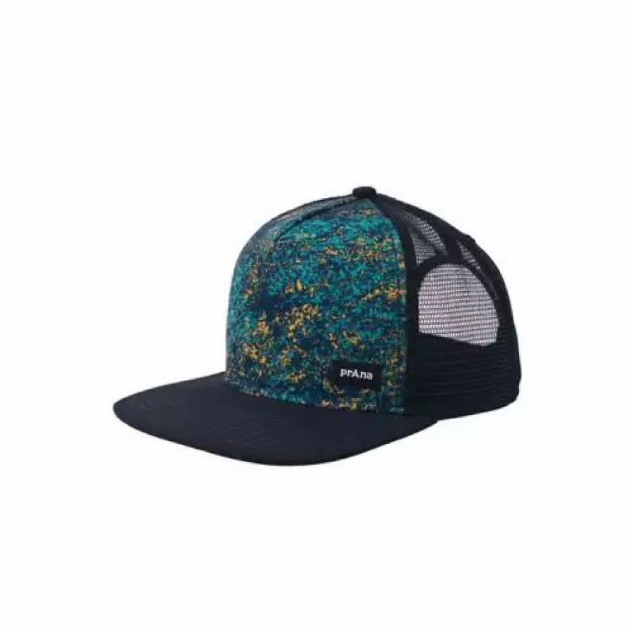 * Adult Prana Lower Pines Flat Brim Snapback Hat Hats & Caps