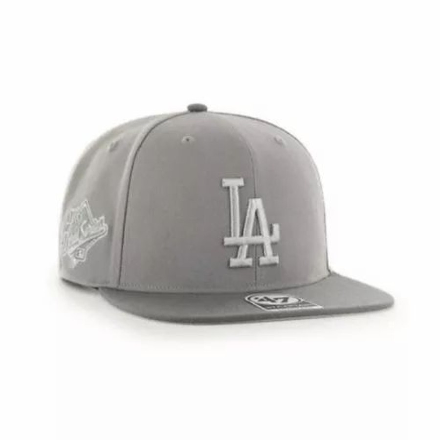 * 47 Brand 47 Brand Los Angeles Dodgers Sure Shot Hat Grey Mlb Hats & Caps