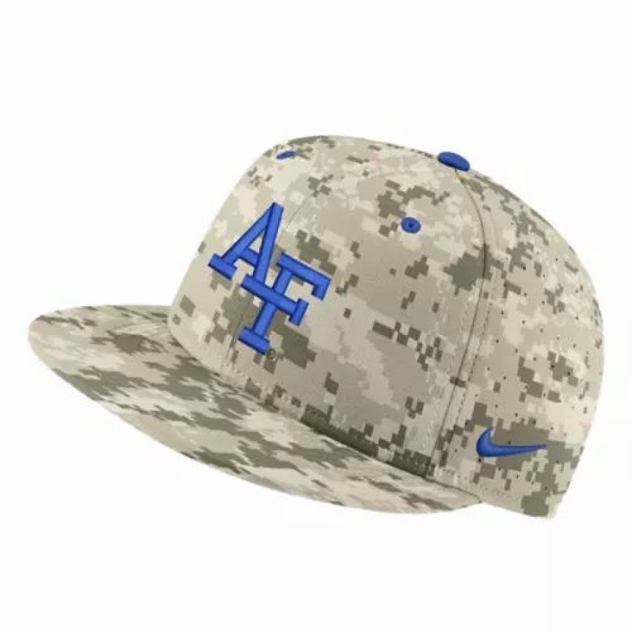 * Nike Air Force Falcons True Baseball Hat Camo College Hats & Caps